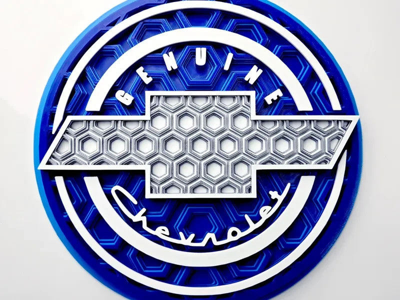 Car Companies Wall Art Or Display 3D printed Dimensional Mosaic
