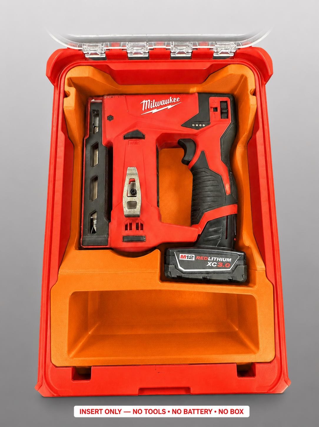 Milwaukee Packout Insert for M12 12V Cordless 3/8 in. Crown Stapler
