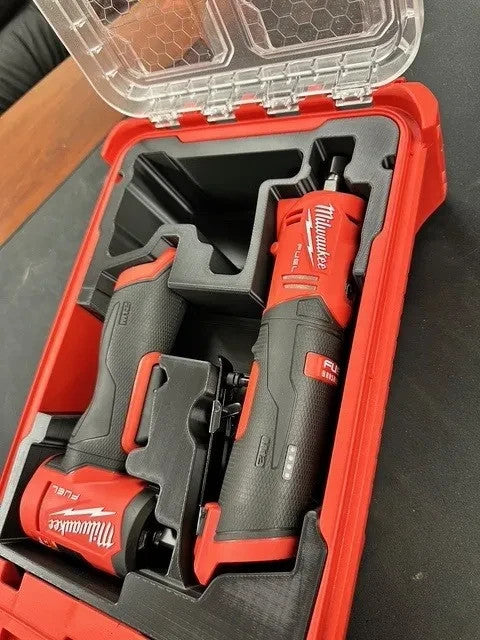 Milwaukee M12 FUEL 1/4 in Right Angle Straight Die Grinder PACKOUT Insert Only