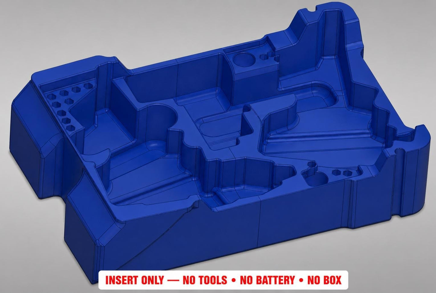 Milwaukee Packout Insert for M12 Fuel 1/2 in Hammer Drill + 1/4 in Impact Driver