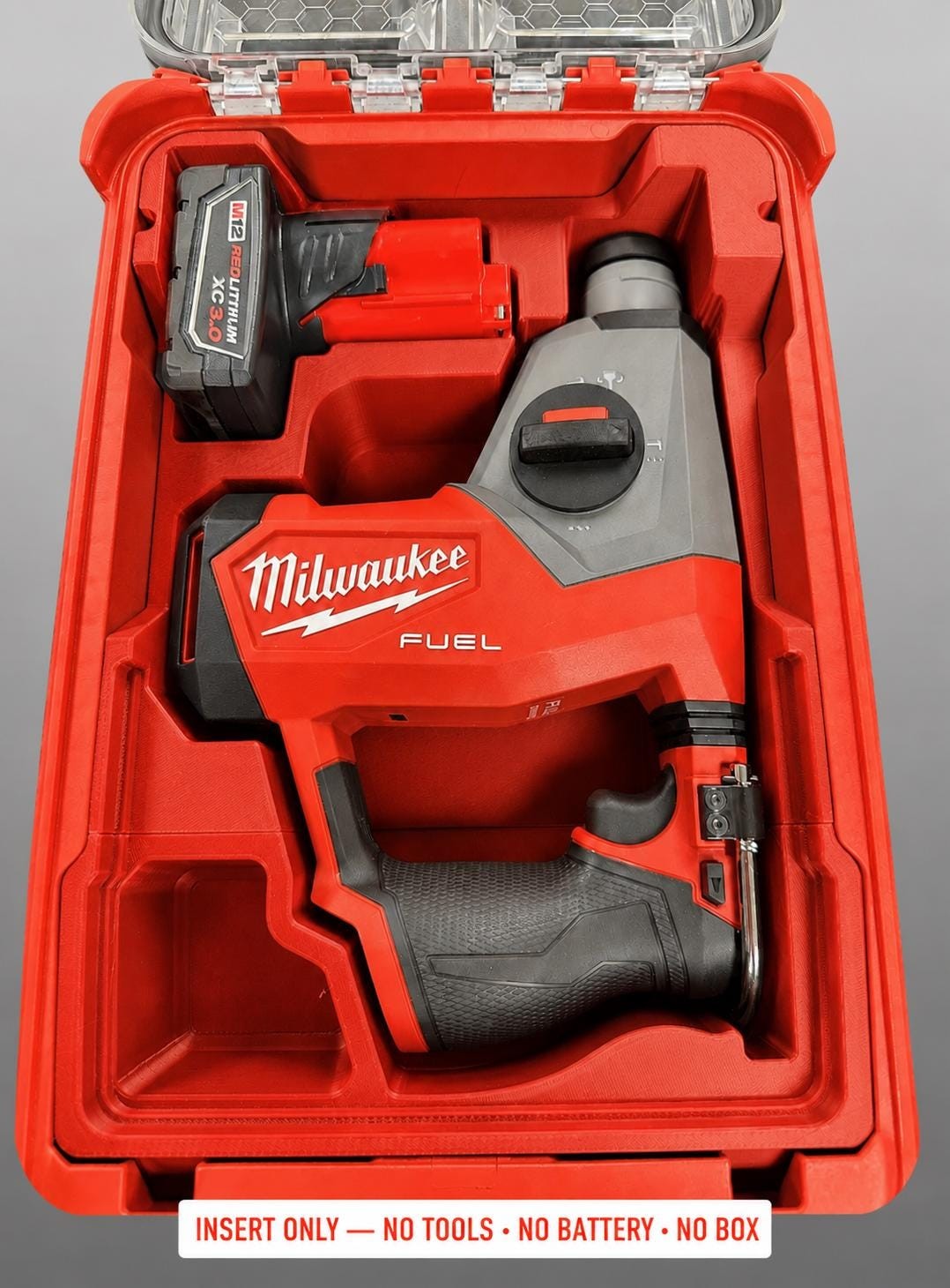 Milwaukee Packout Insert for M12 FUEL 12V 5/8 in. SDS-Plus Rotary Hammer