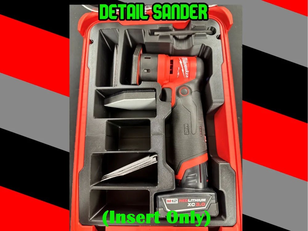 Milwaukee M12 FUEL Orbital Detail Sander PACKOUT Insert Only