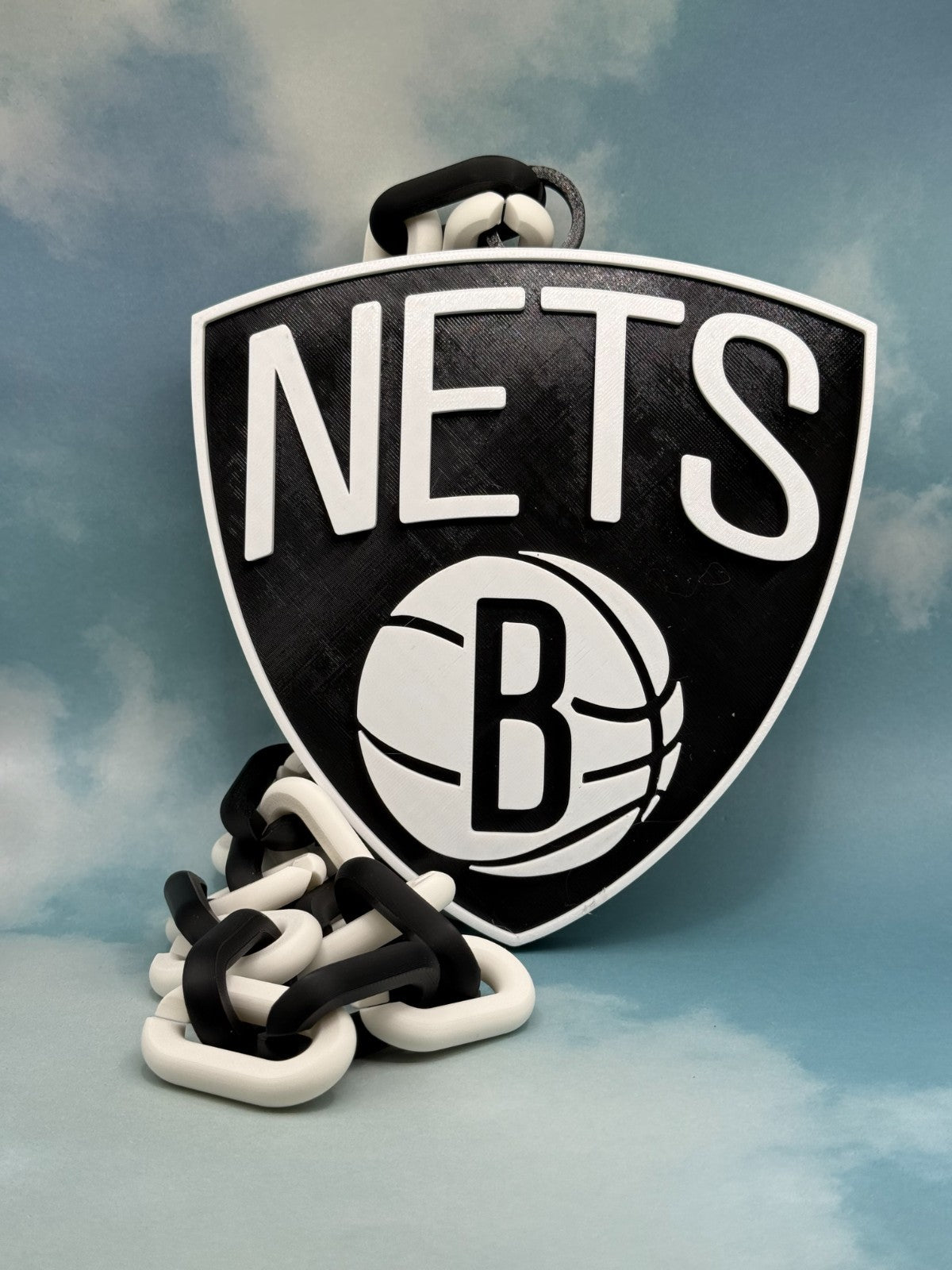 Brooklyn Nets Oversize Logo Necklace Hype Chain