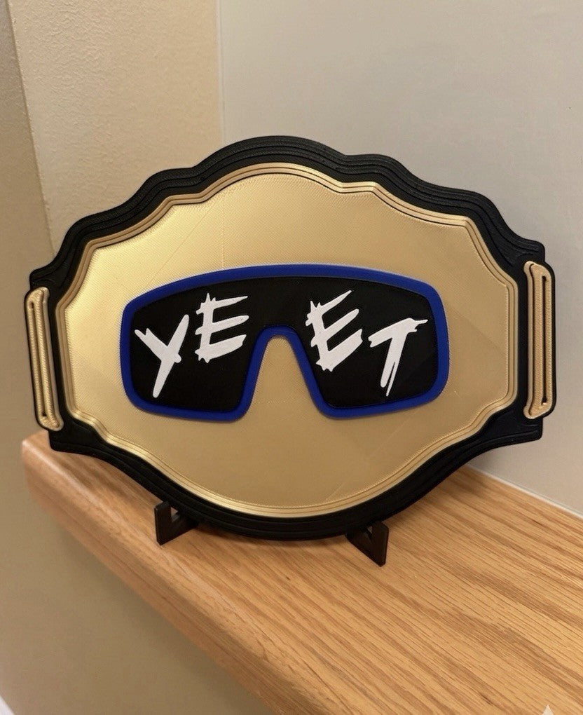 Jay USO YEET Championship Belt Hype Chain OR Desk Display! Pick One Design