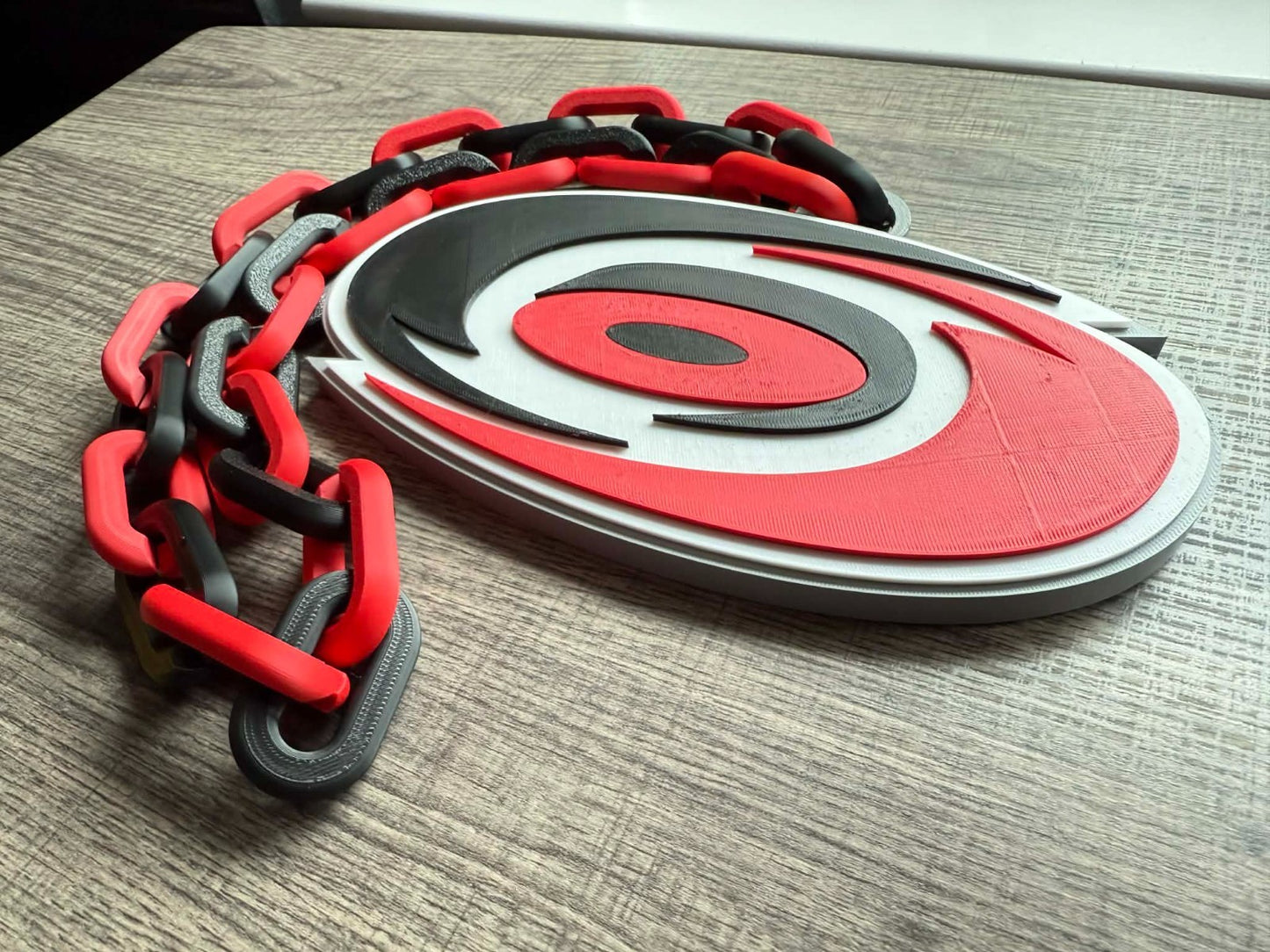 Carolina Hurricanes Oversized Necklace, Hype Chain