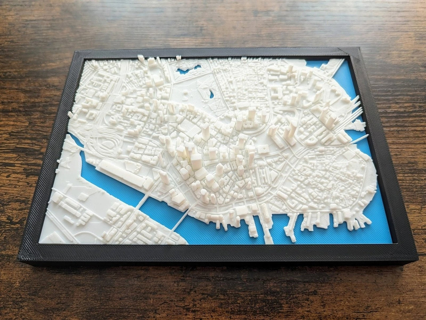 Boston Massachusetts USA 3D City Map
