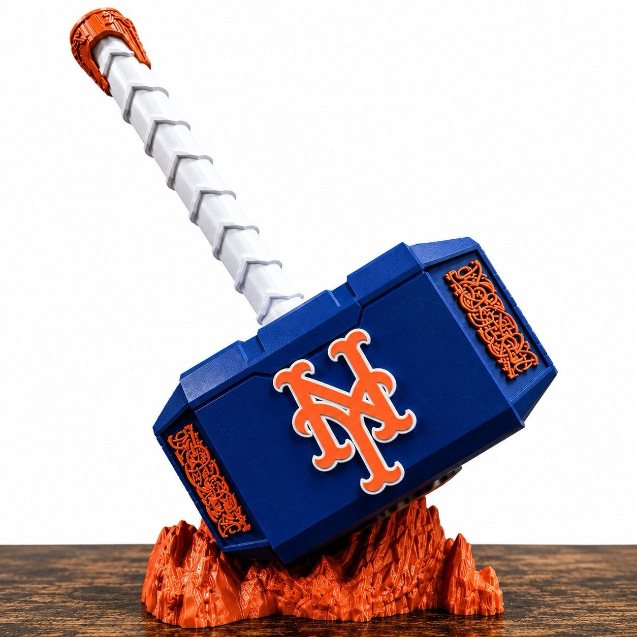 New York Mets NY 13” Thor Hammer MLB INSPIRED Unique Fan Gifts Man Cave Office