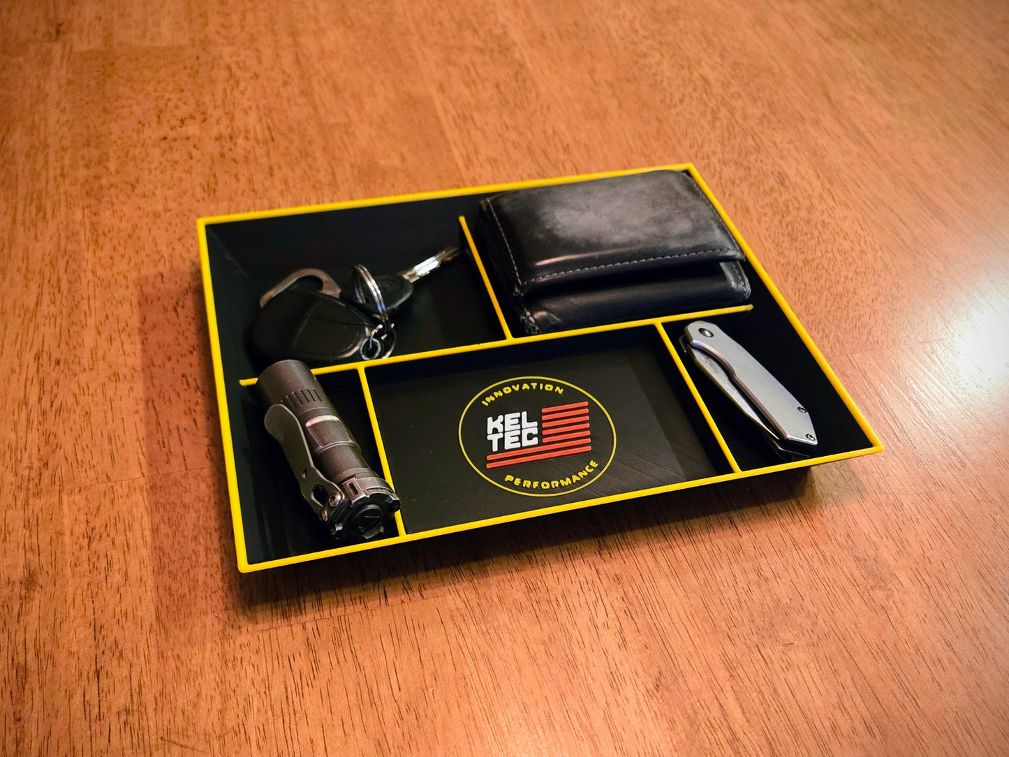 KelTec Firearms EDC Dump Tray 3D Printed Valet Desk Organizer Catchall