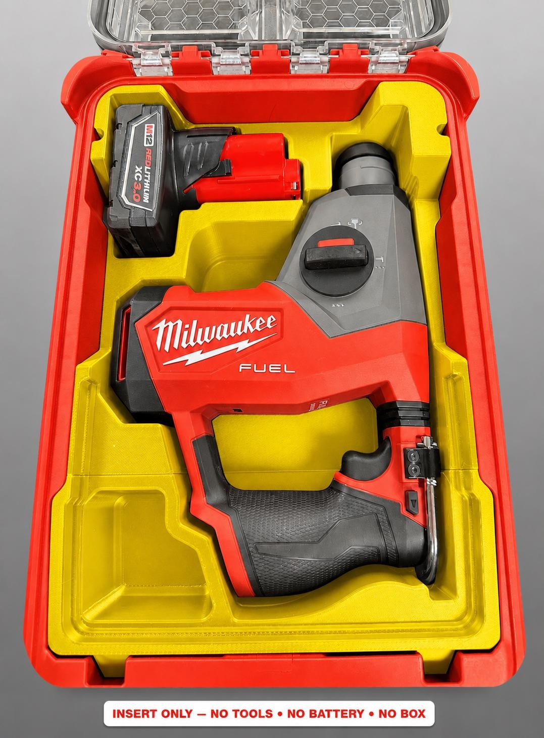 Milwaukee Packout Insert for M12 FUEL 12V 5/8 in. SDS-Plus Rotary Hammer