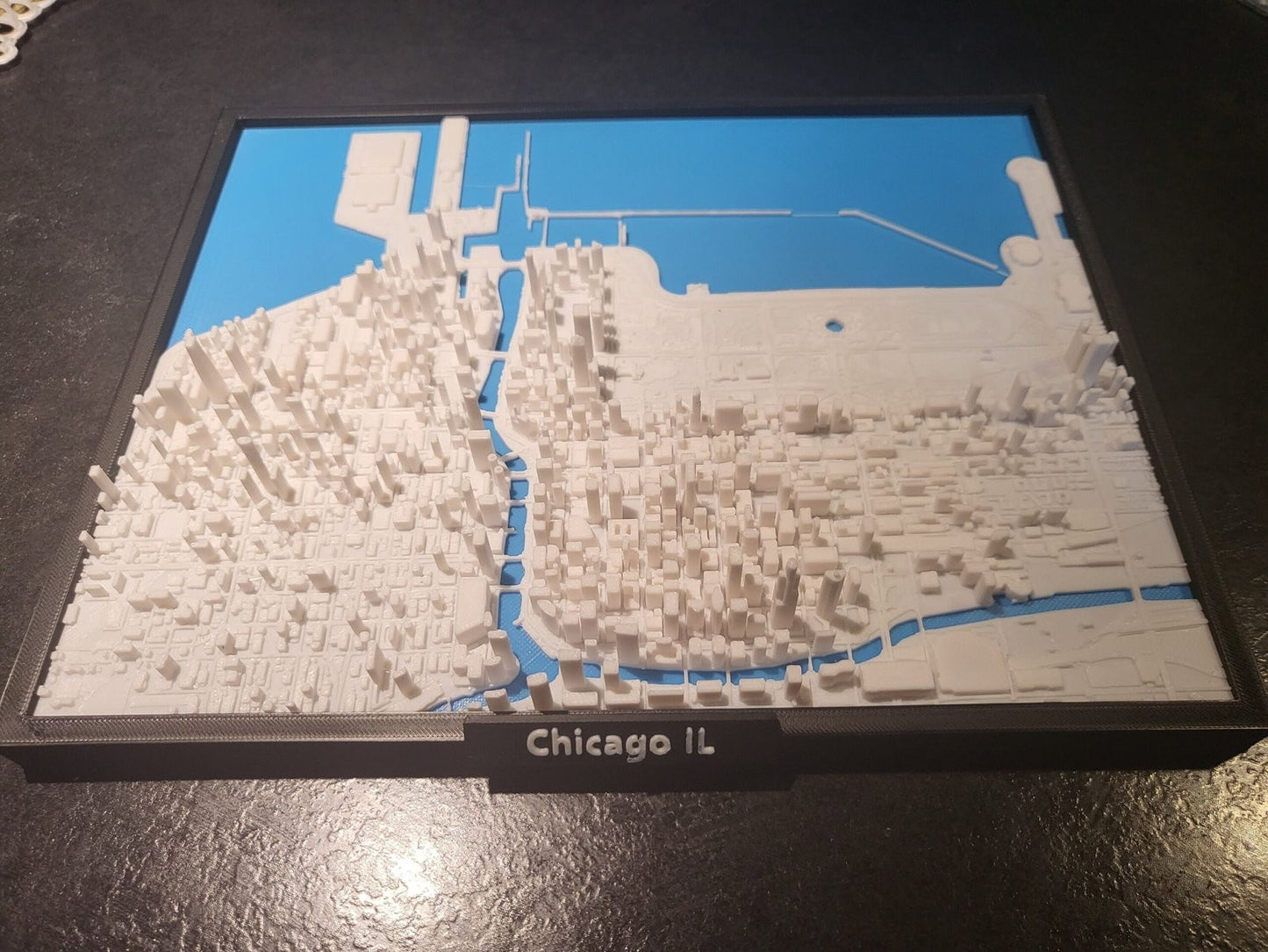 Chicago Illinois USA 3D City Map