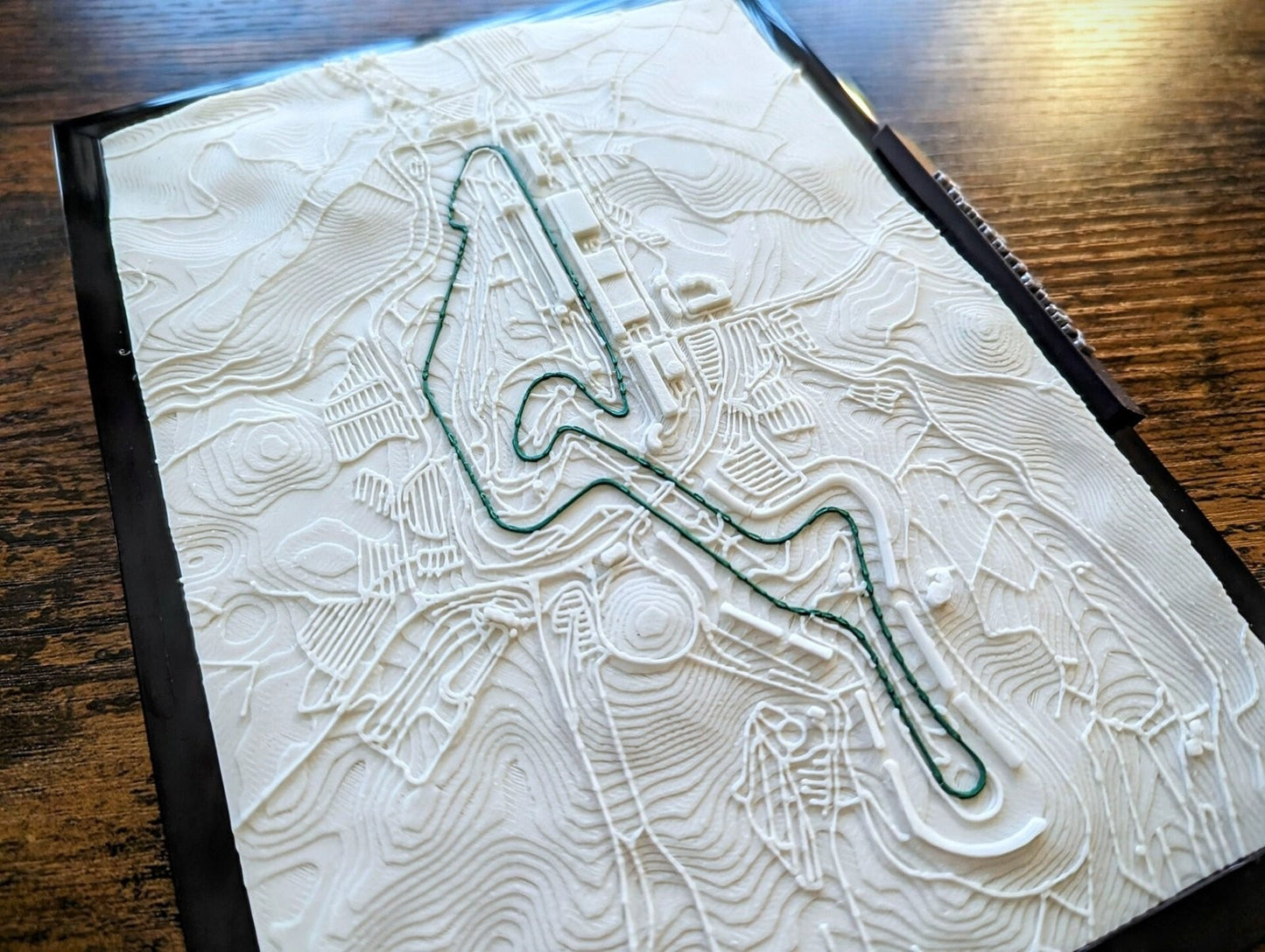 Nurburgring Germany 3D Racing F1 Circuit Map