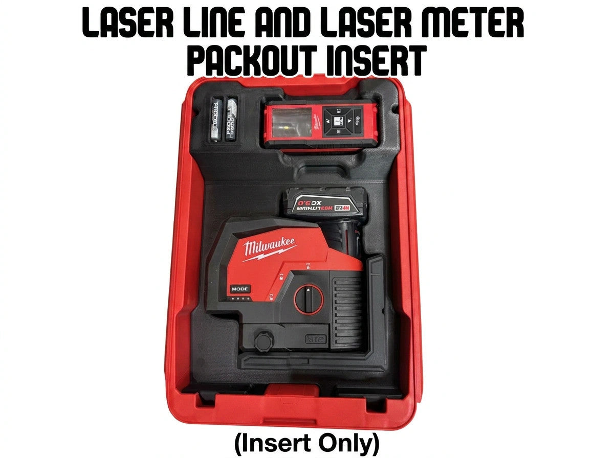 Fits Milwaukee 3622-20 Laser Meter & 48-22-9803 PACKOUT Insert (Insert Only)