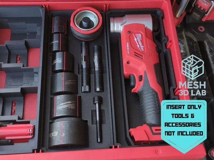 Fits Milwaukee M18 2677-21 6T Knockout Kit PACKOUT Drawer Insert (Insert Only)