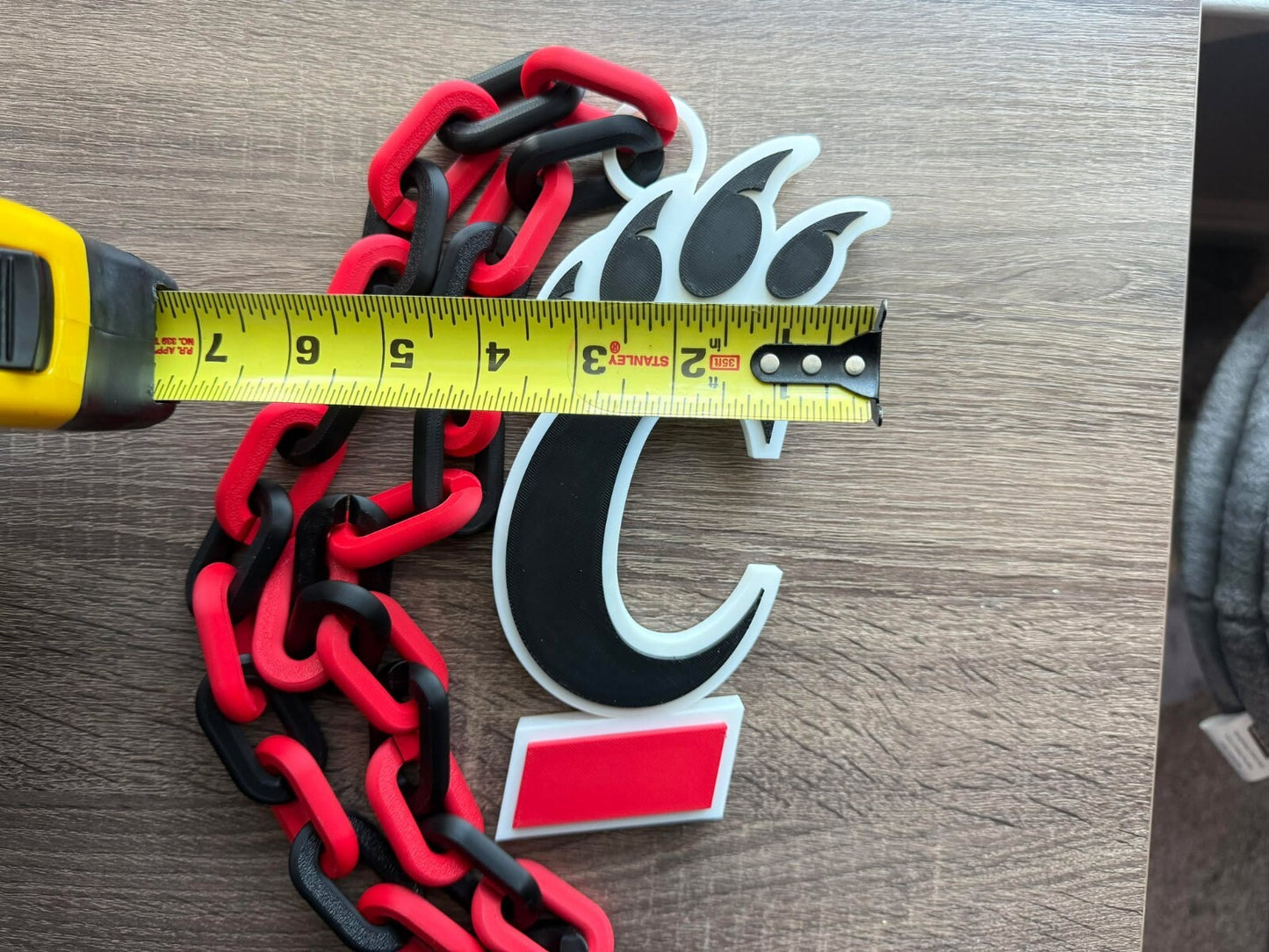 Cincinnati Bearcats Oversized Necklace, Pendant