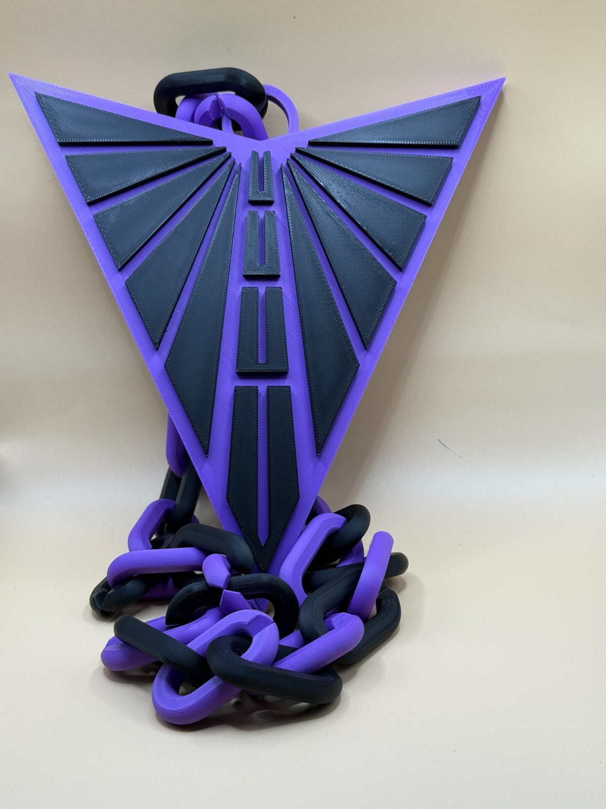 Golden State Valkyries Oversized Necklace, Hype Chain WNBA HandMade 3D Printed