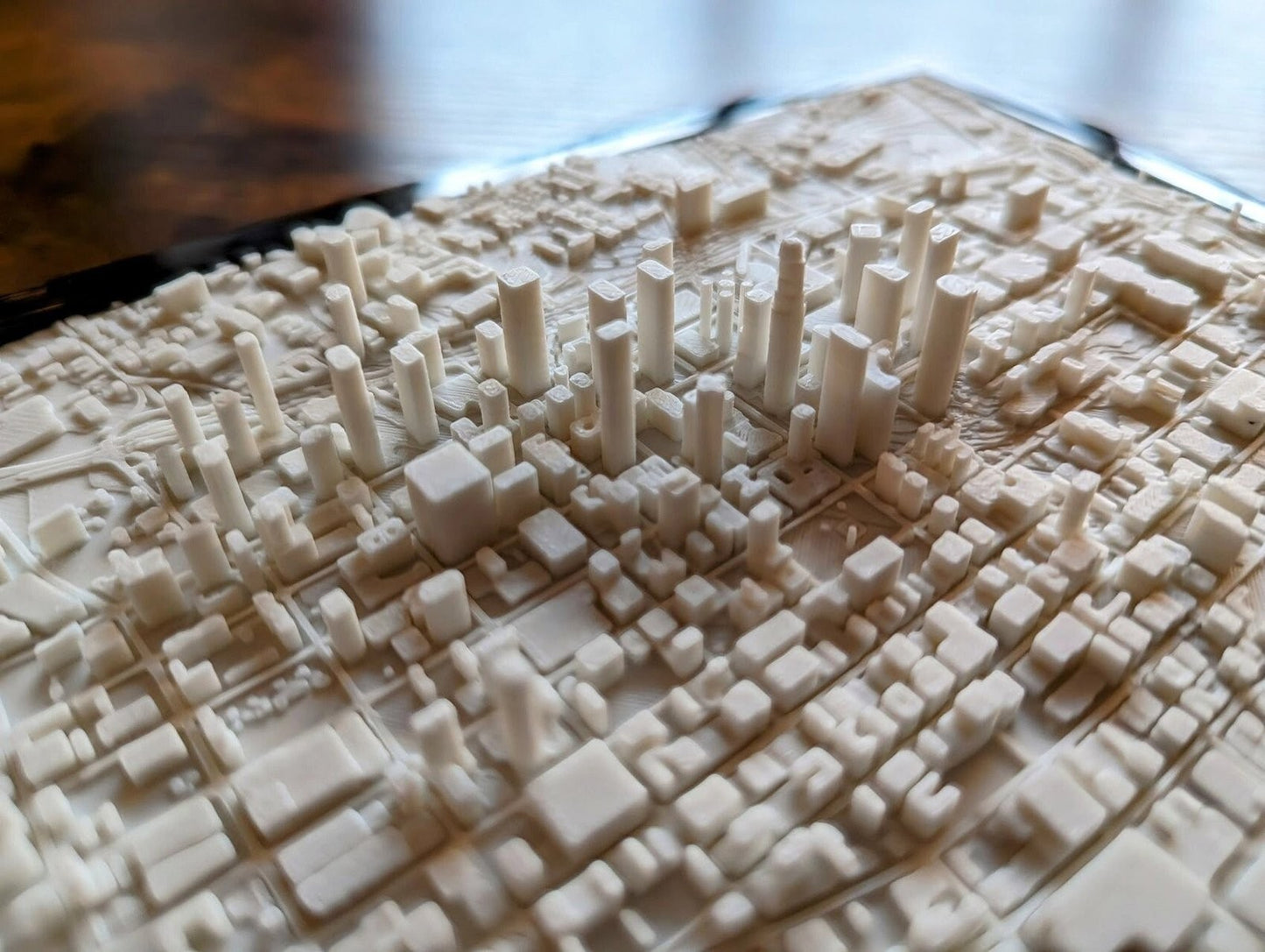 Los Angeles California USA 3D City Map