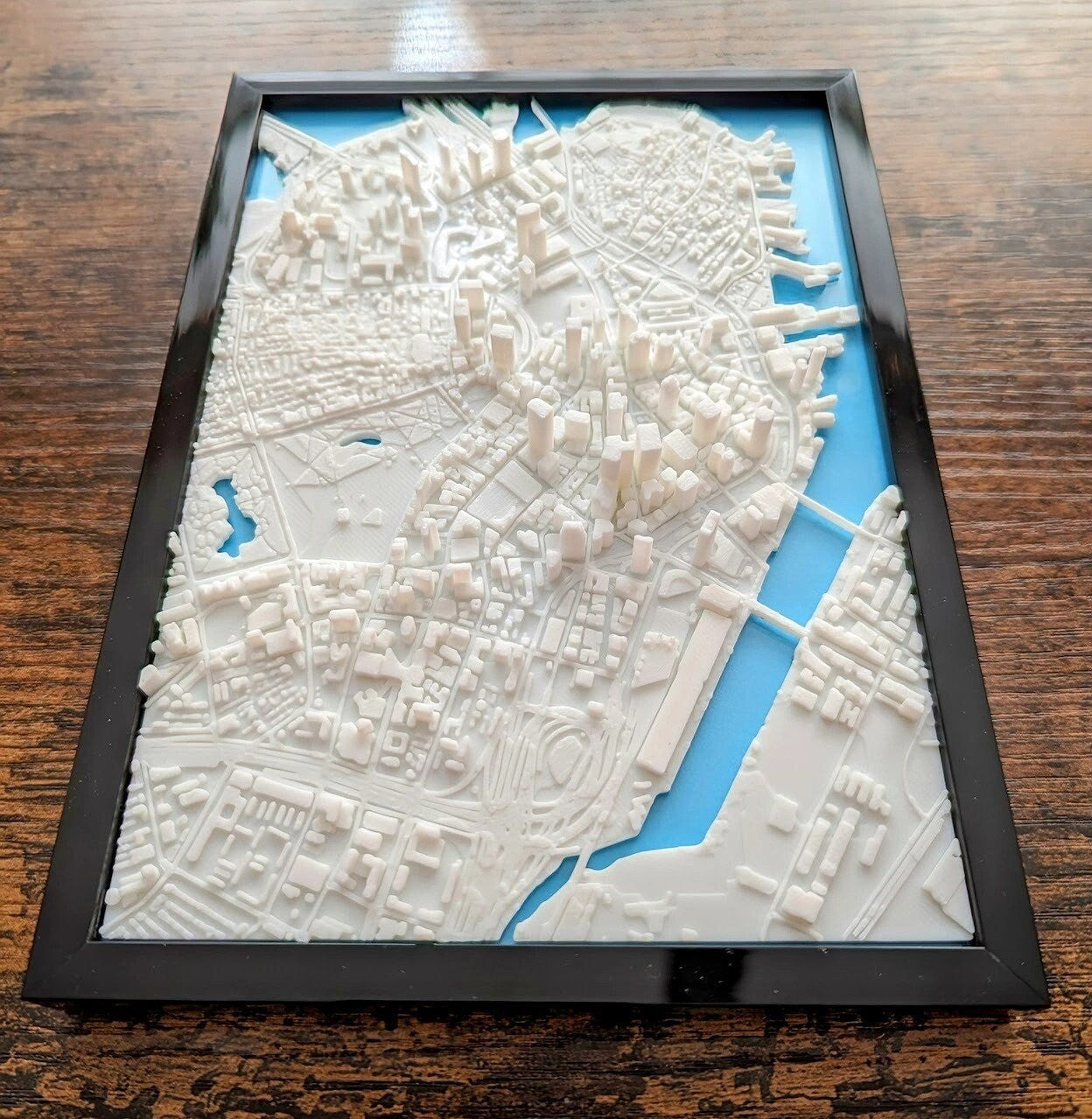 Boston Massachusetts USA 3D City Map
