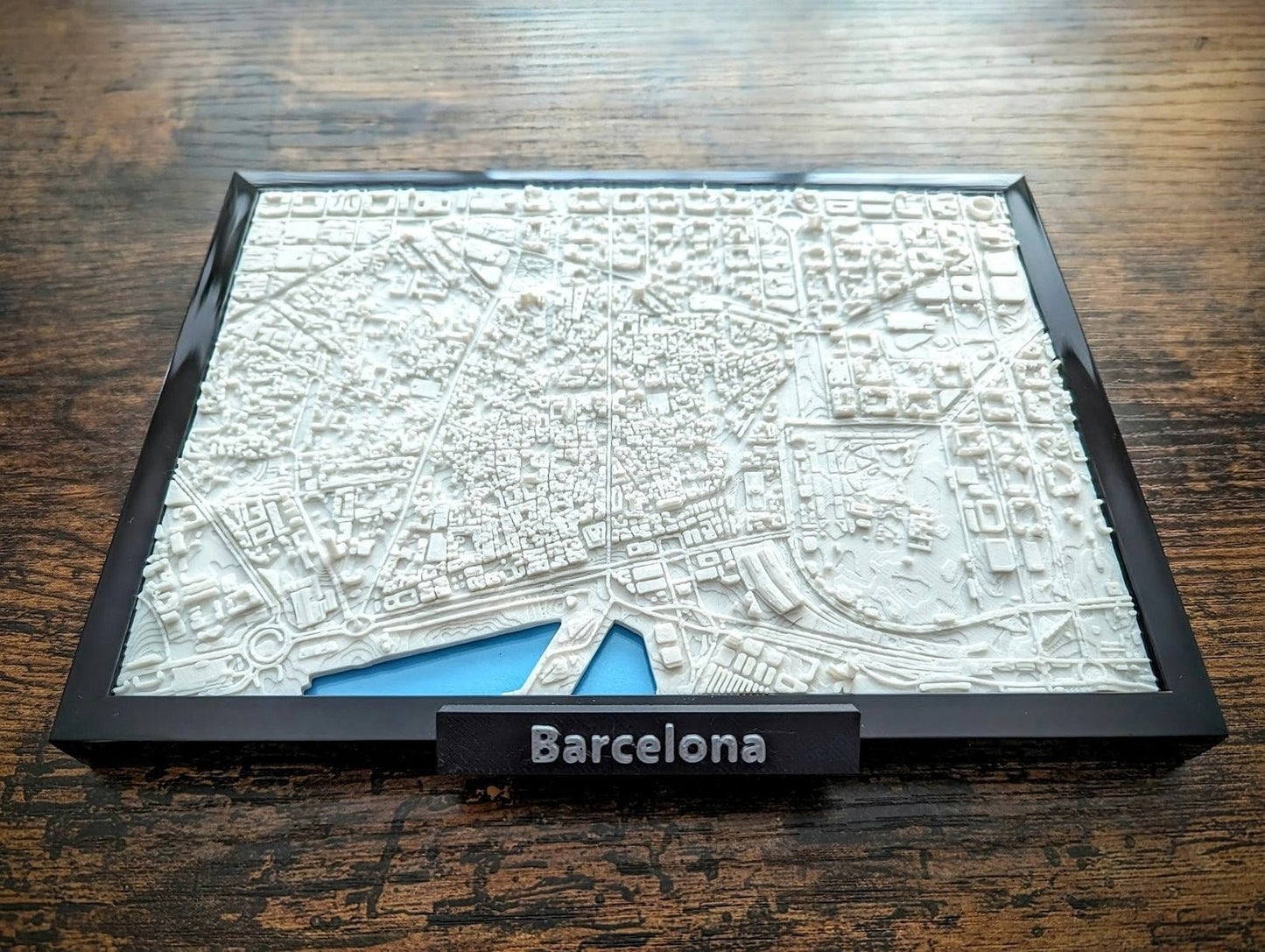 Barcelona Spain 3D City Map