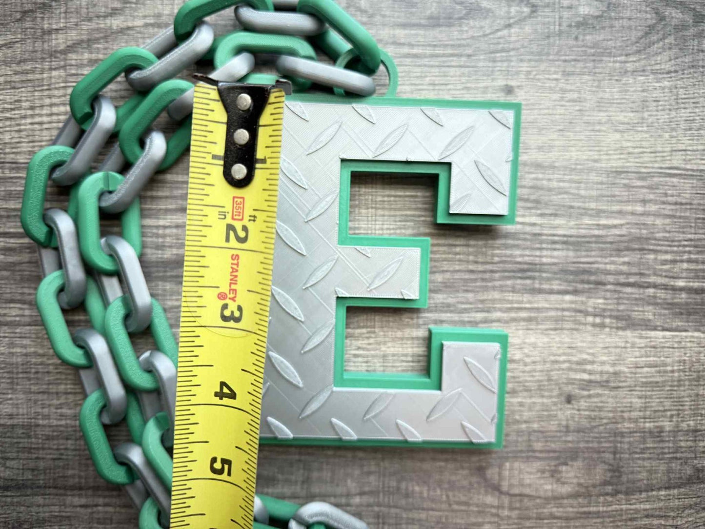 Eastern Michigan Eagles Logo Oversized Necklace, Pendant Chain