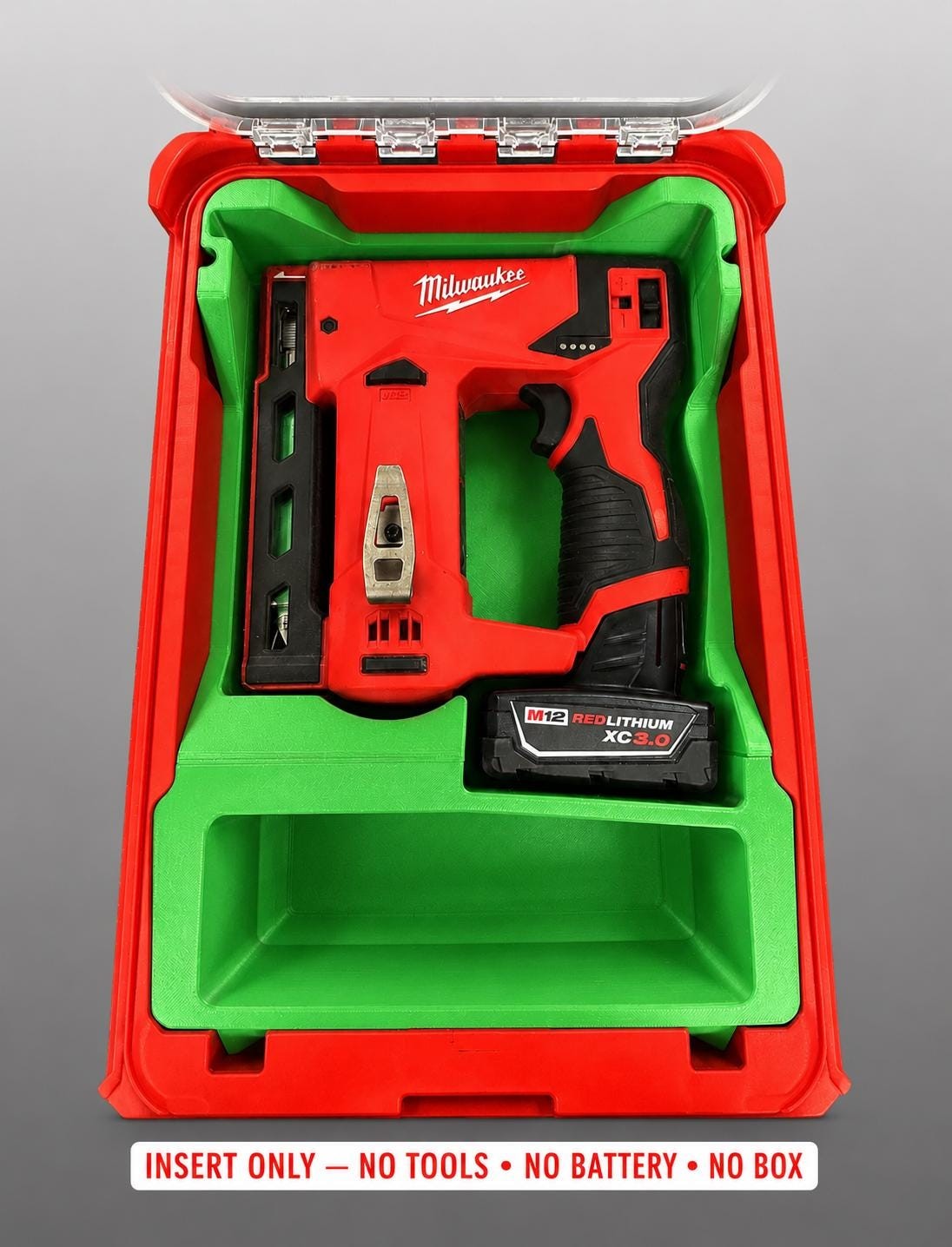Milwaukee Packout Insert for M12 12V Cordless 3/8 in. Crown Stapler