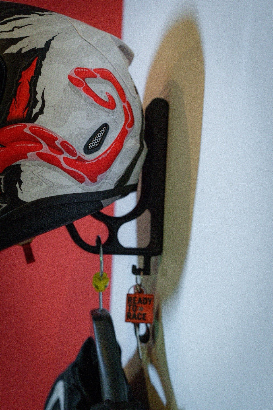 Helmet Holder Helmhalter Holder Wall Mount Hang Jacket Hanger