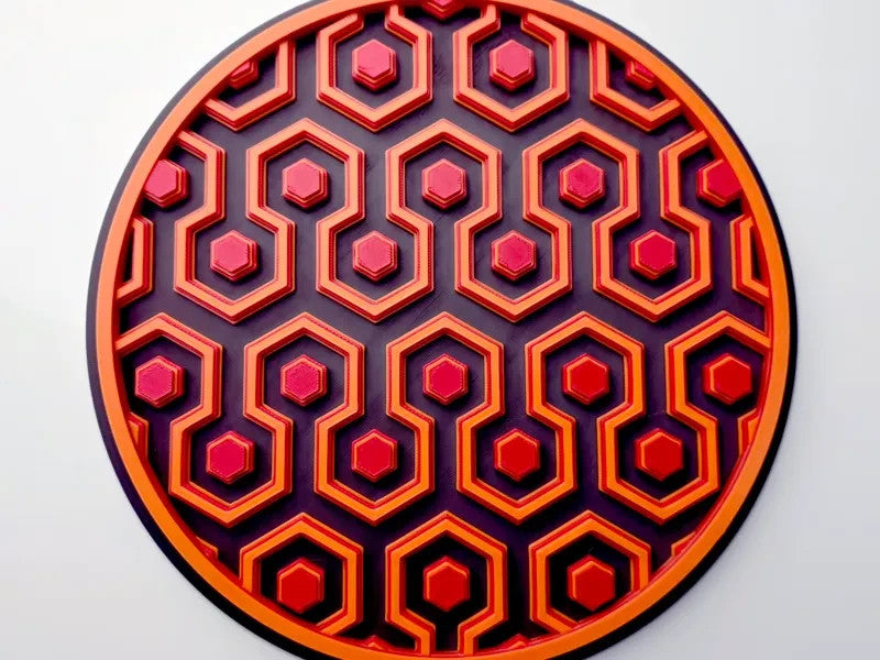 The Shinning Carpet Wall Art Or Display 3D printed Dimensional Mosaic