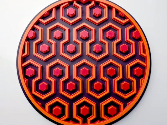 The Shinning Carpet Wall Art Or Display 3D printed Dimensional Mosaic