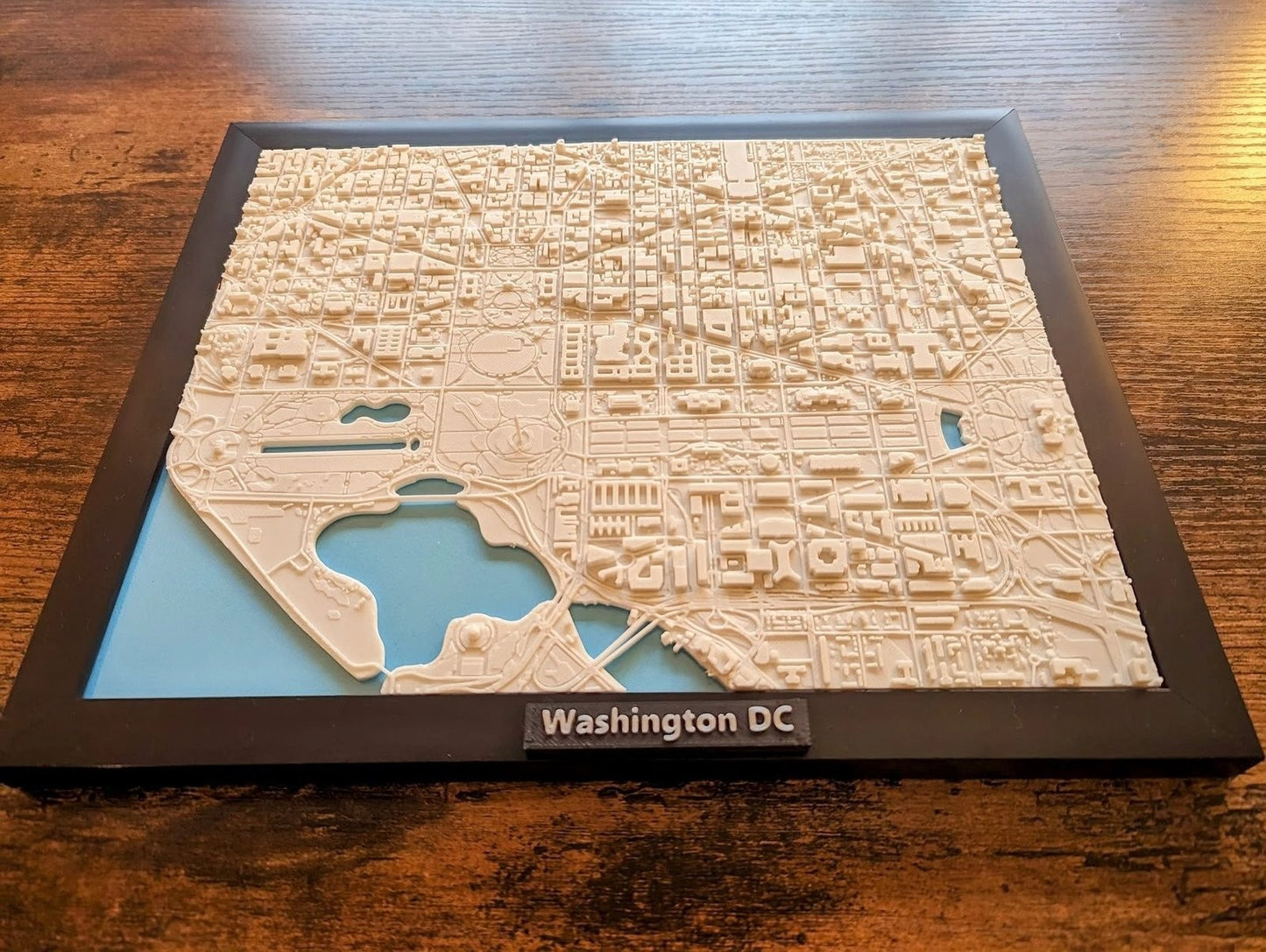 Washington DC USA 3D City Map