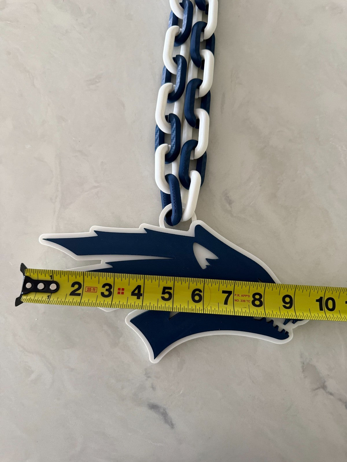 Nevada Wolf Pack Oversized Fan Necklace Hype Chain