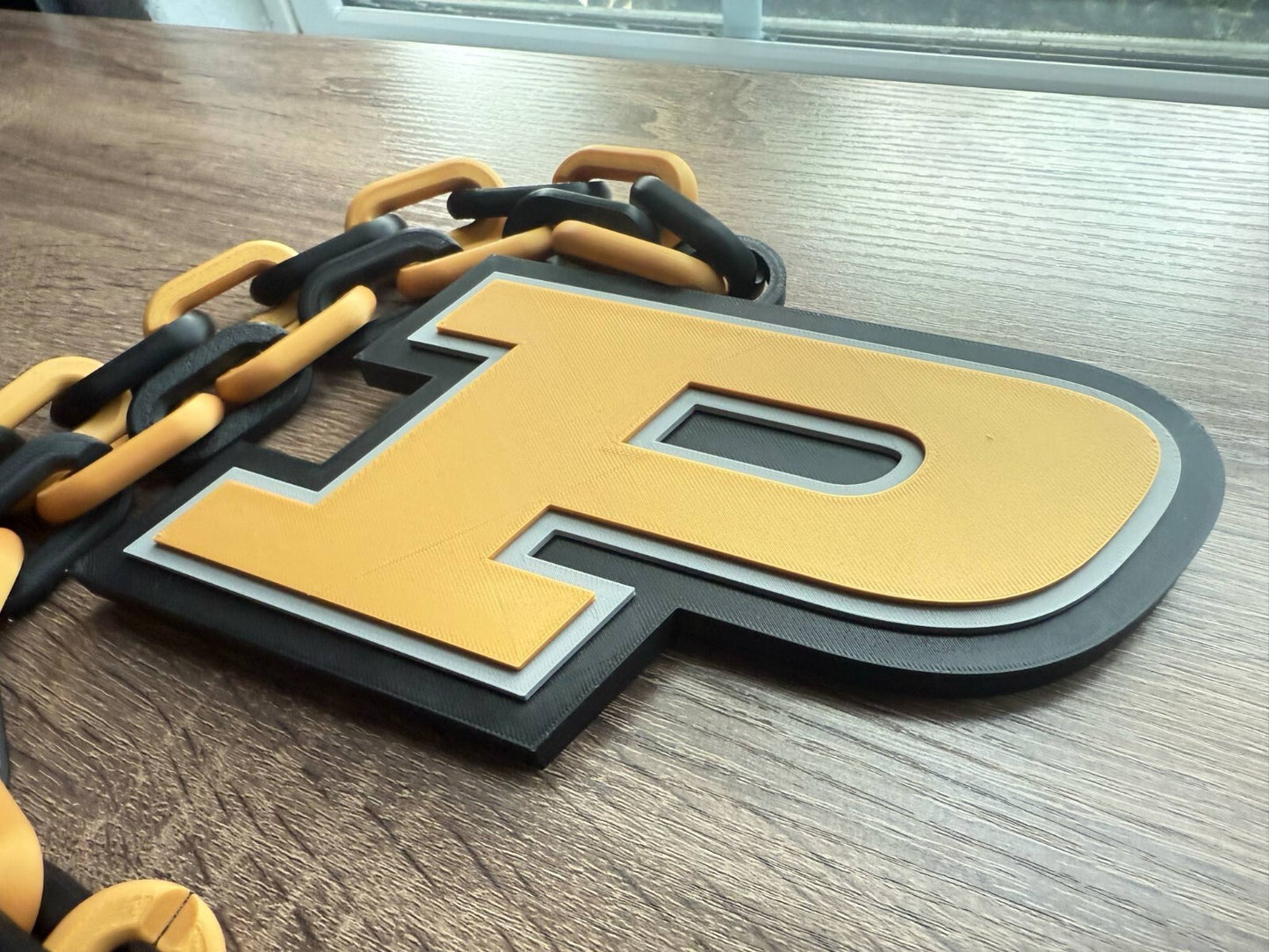 Purdue Boilermakers Oversized Necklace, Hype Chain [Made To Order]