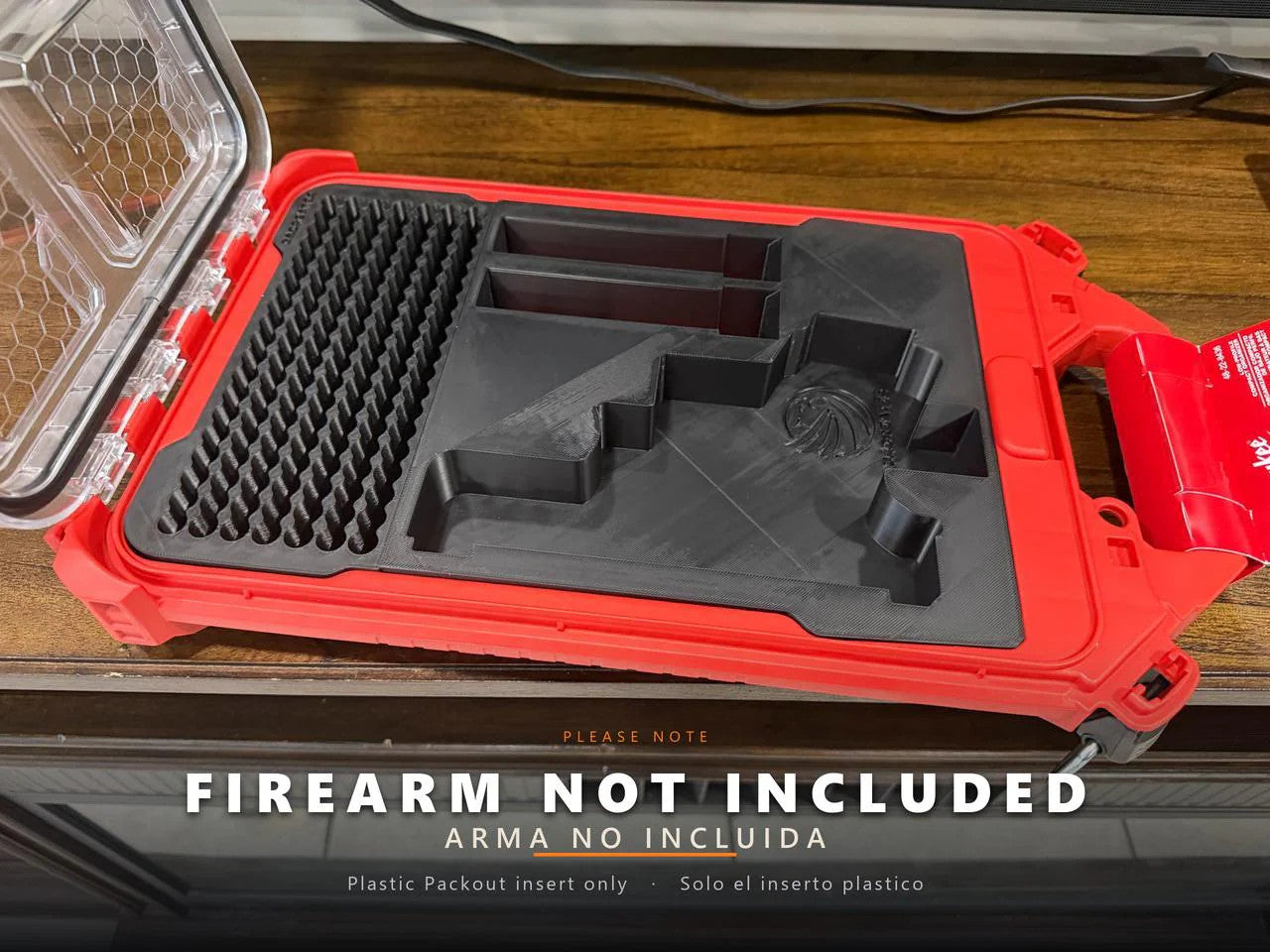 3D Printed Pistol Insert For Slim Packout Fits G19 G23 Gen 4 5 Custom Tool Organ