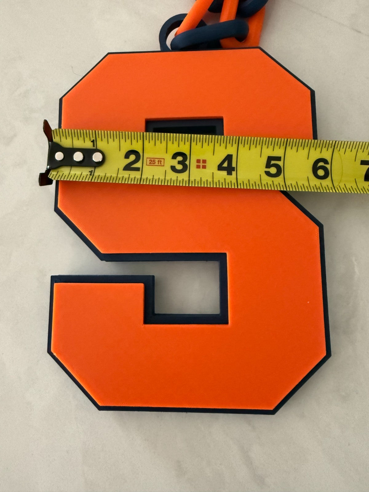Syracuse University Oversized Logo Necklace Hype Chain