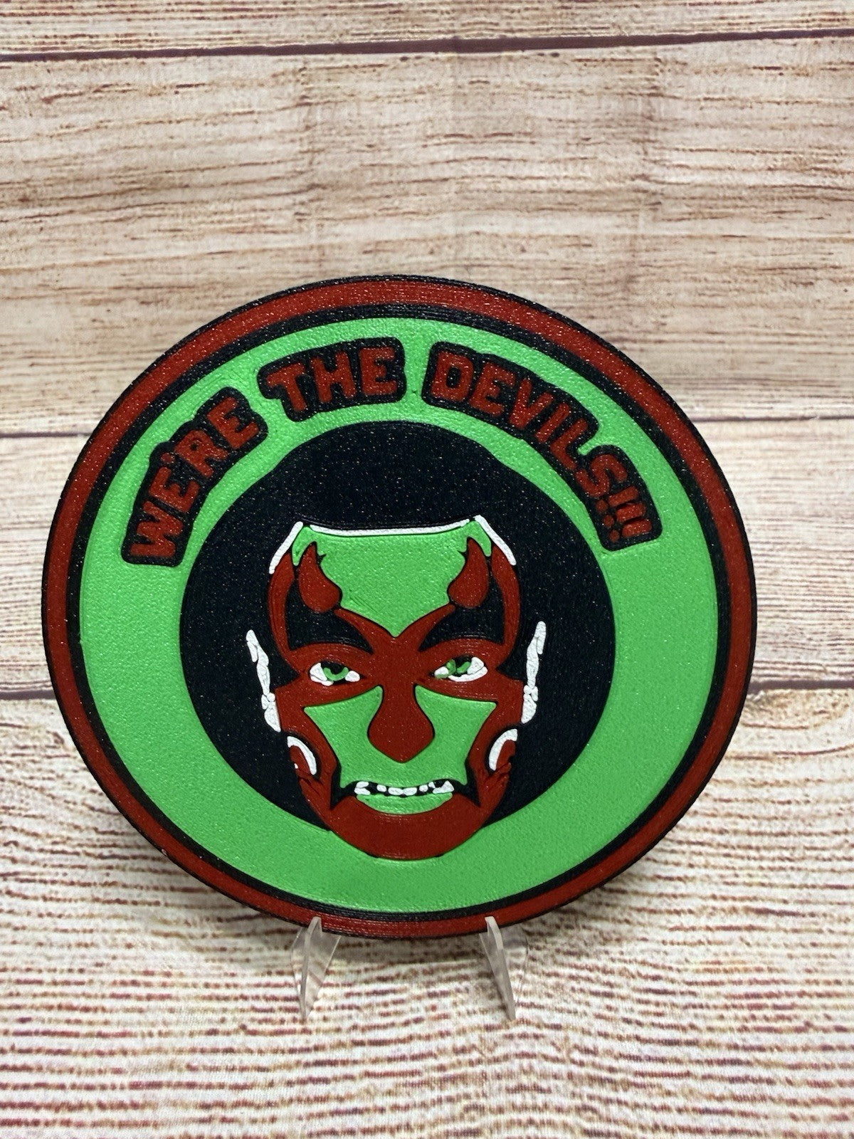 New Jersey Devils Custom Drink Coasters Set Of 4, Also Sets Of 6 & 8