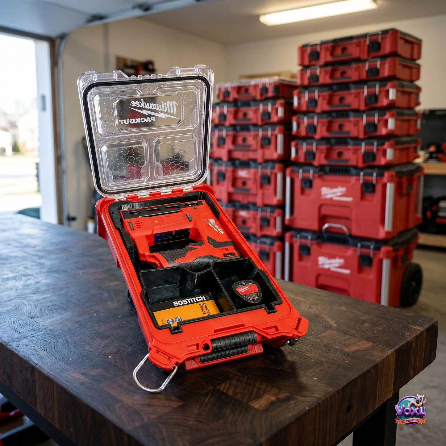 Packout Organizer Insert 3D Printed Custom ABS Tool Tray Made In USA