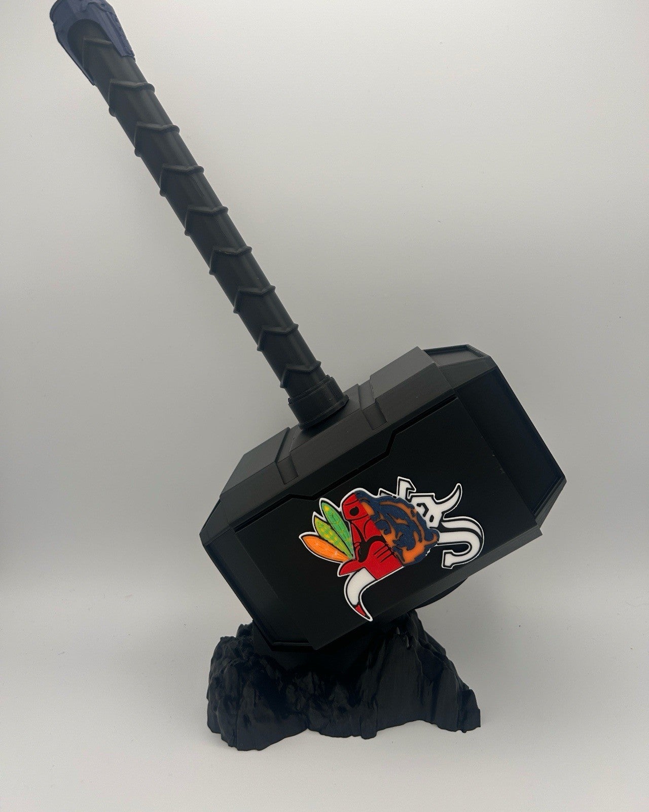 Chicago Teams themed Mjolnir Thor's Hammer BASE NOT INCLUDED