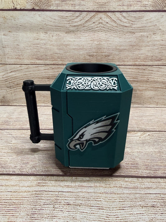 Philadelphia Eagles  Mjolnir Inspired Drink Koozie Thor’s Hammer 3D printed