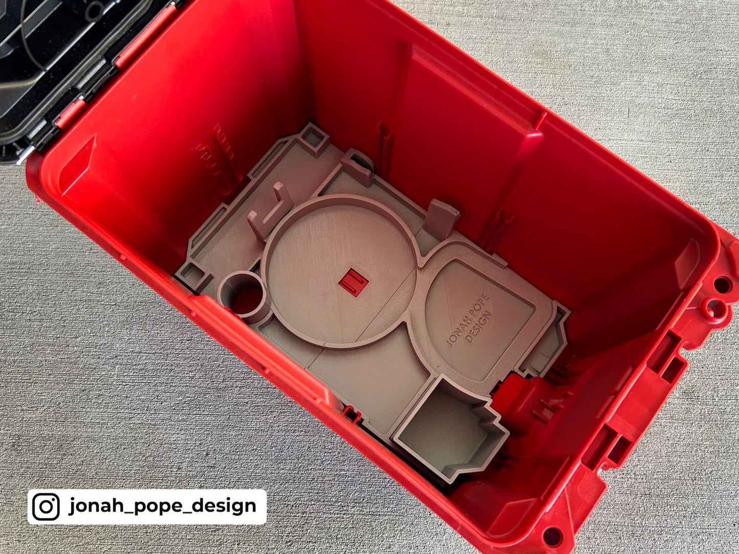 Milwaukee Packout Top & Bottom Insert for M18 Compact Router  (Insert Only)