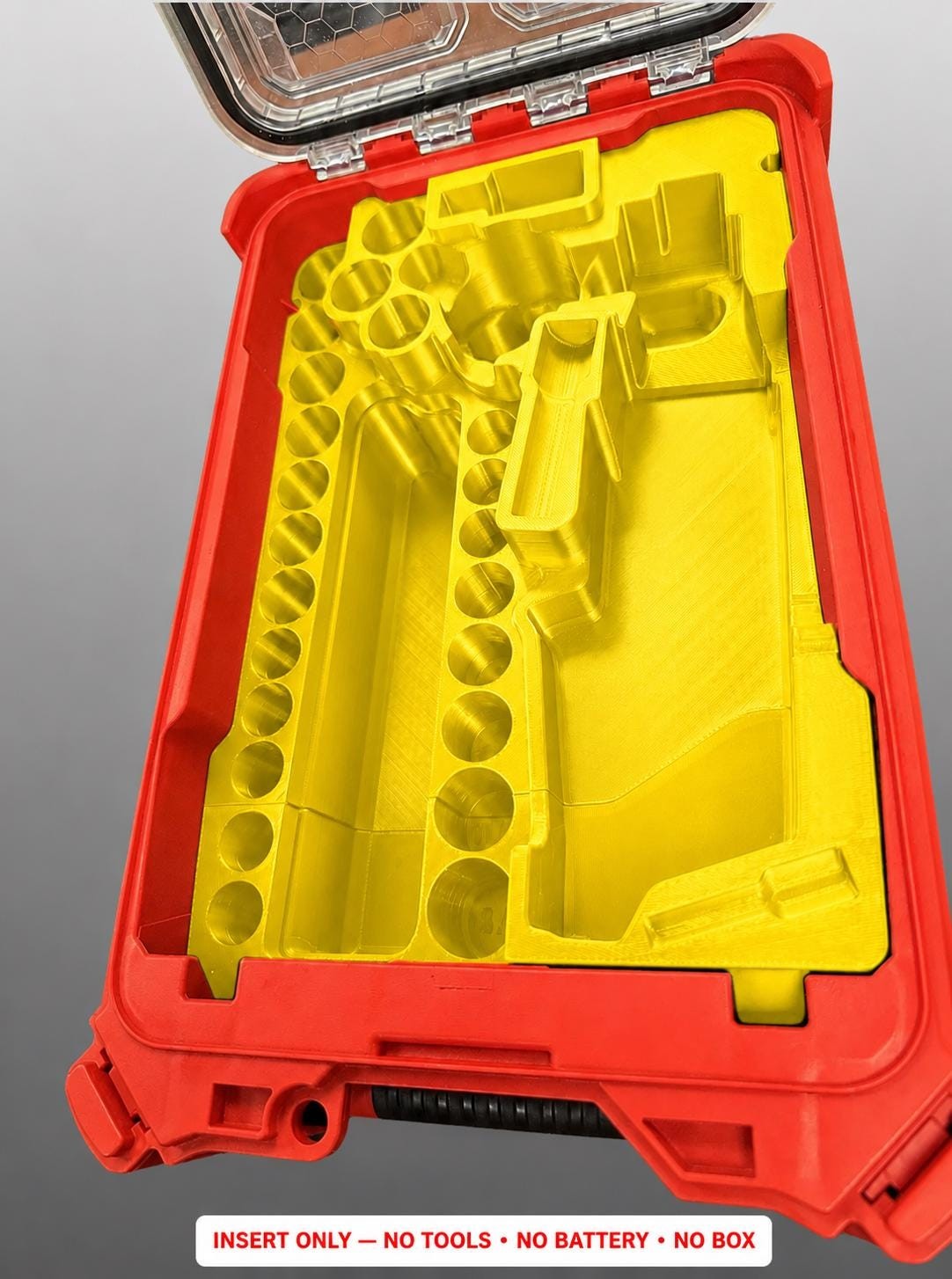 Milwaukee Packout Insert for M12 Fuel 3/8 in. High Speed Ratchet + 43pc Socket