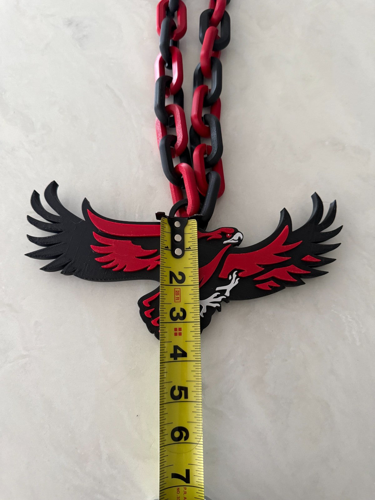 Saint Joseph's Hawks Oversized Necklace Turnover Hype Chain HandMade 3D Printed
