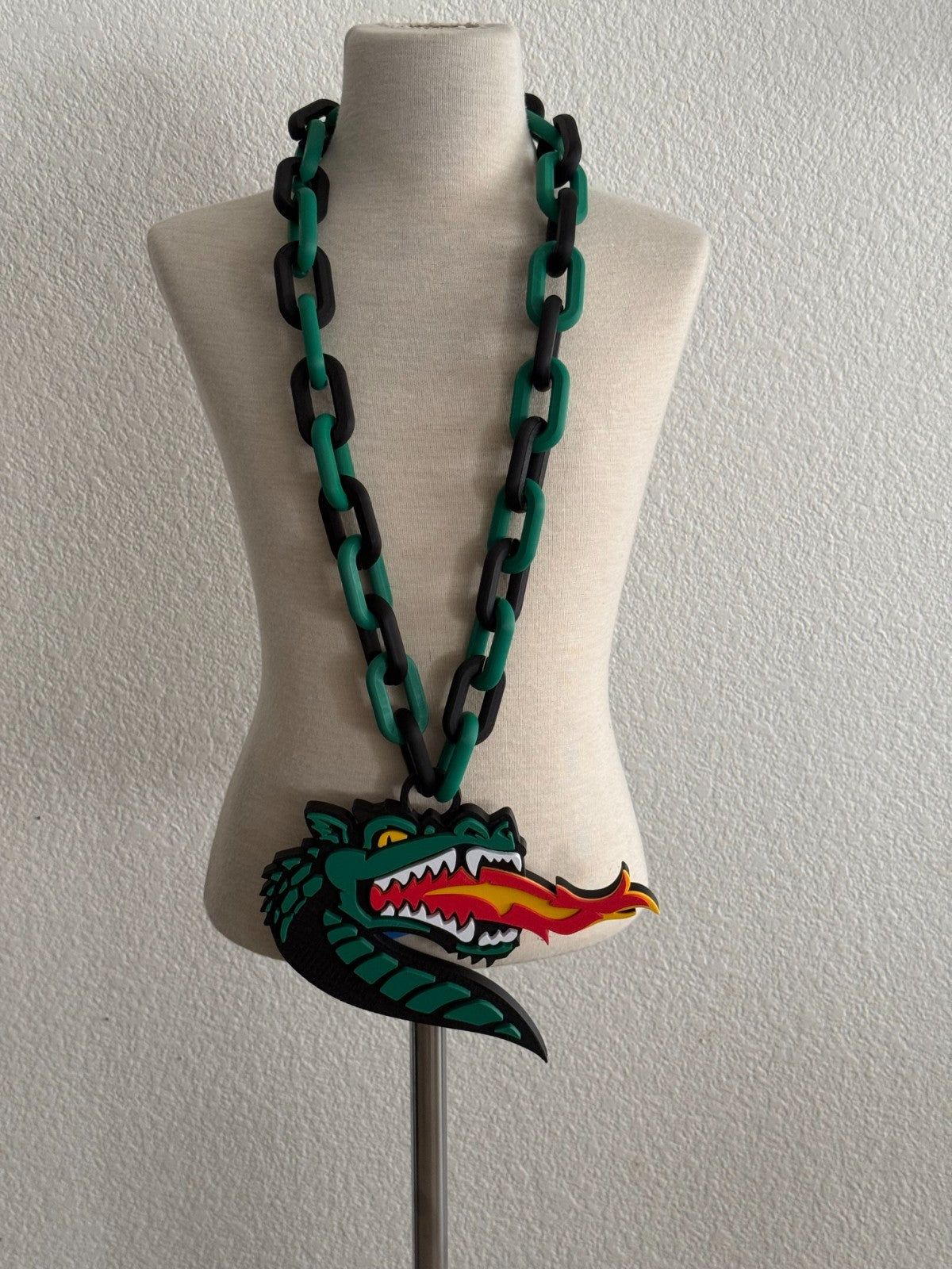 UAB Blazers Logo Necklace Turnover Chain HandMade 3D Printed