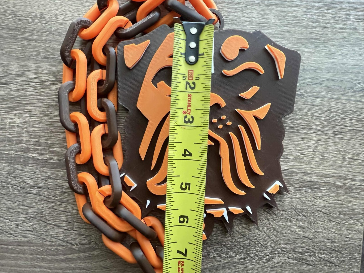 Cleveland Browns Oversized Necklace, Pendant