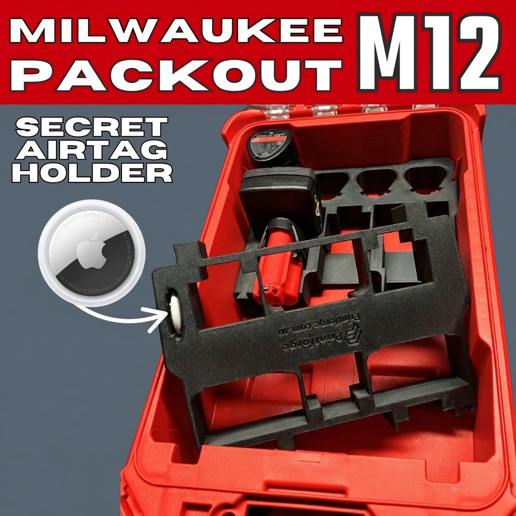Milwaukee M12 mixed Battery Insert for PACKOUT Compact Organizer (Insert Only)