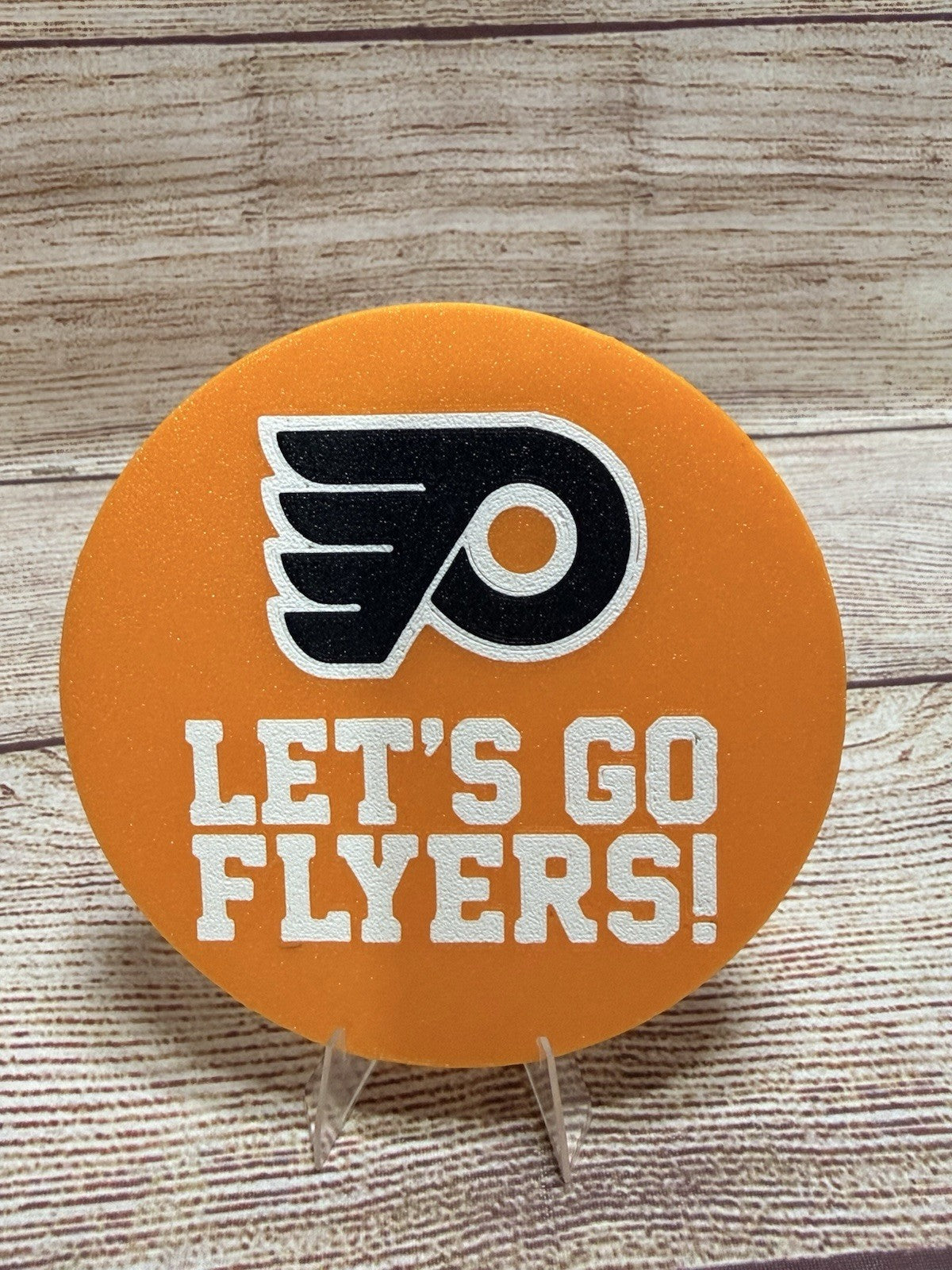 Philadelphia Flyers Custom Drink Coasters With Holder 4 Coasters Updated W New