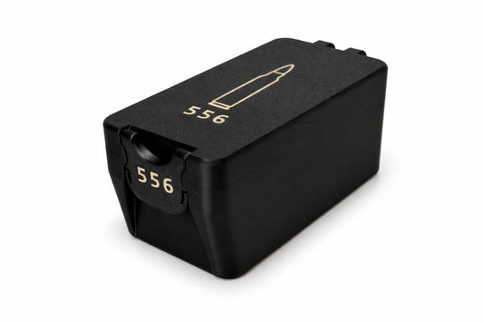 5.56 Ammo Box – 50 Rounds - Snap Close Storage Box | Fully Customizable