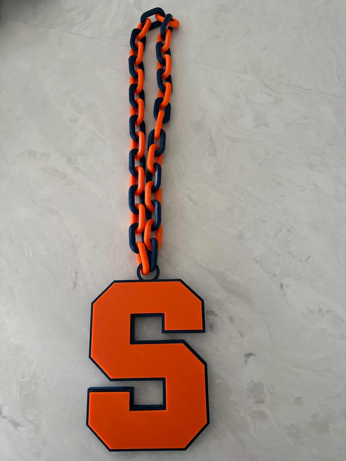 Syracuse University Oversized Logo Necklace Hype Chain