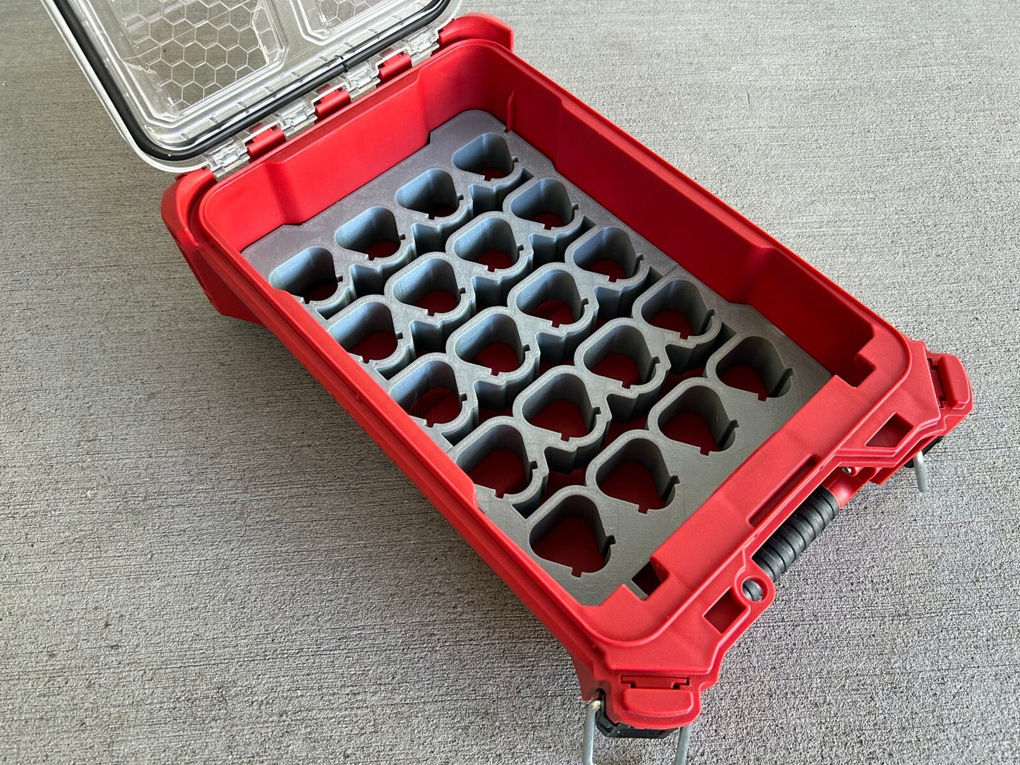 Milwaukee Packout Insert for M12 Battery Storage (1.5Ah, 2Ah, 3Ah) (Insert Only)
