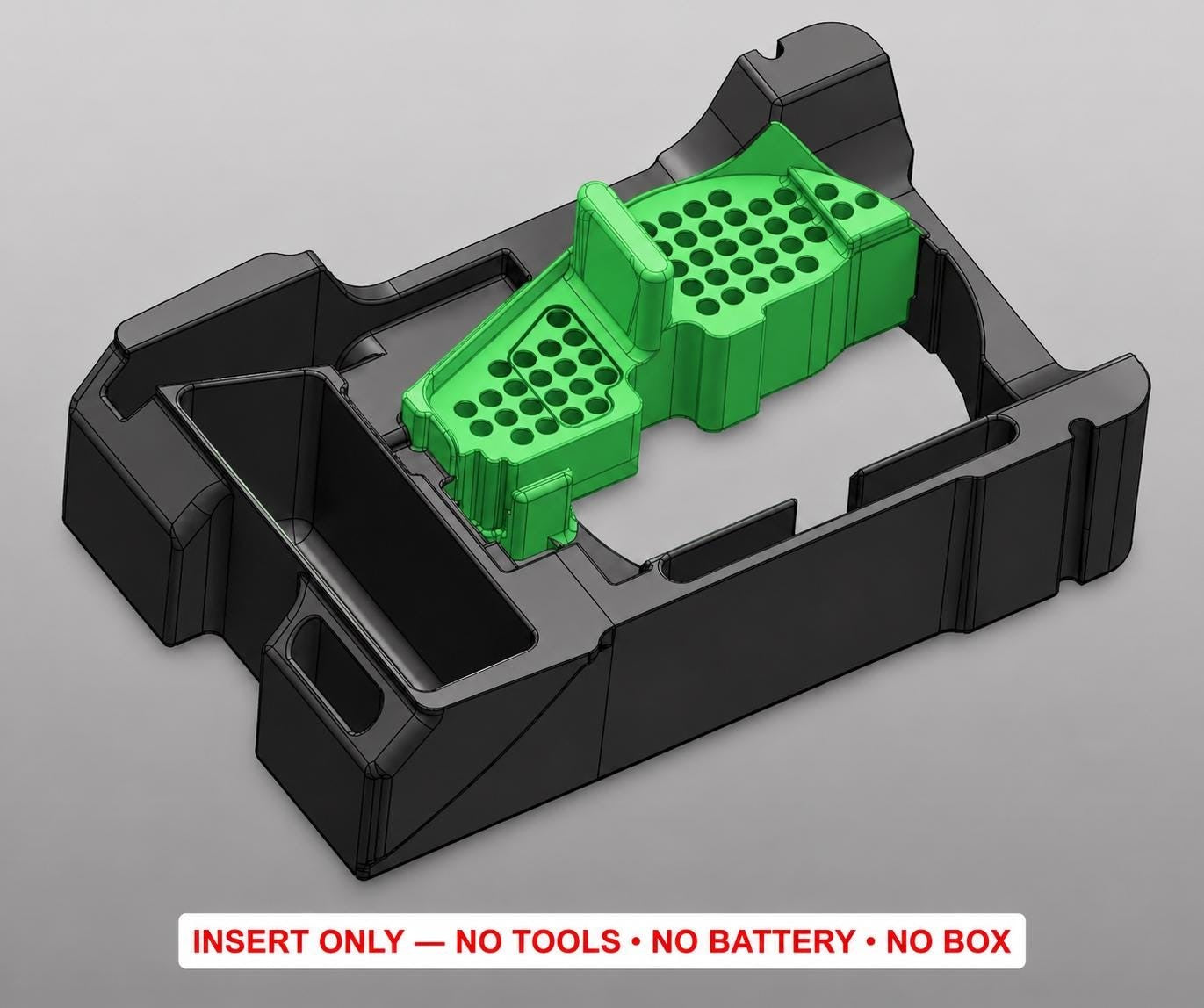 Milwaukee Packout Insert for M18 Fuel Compact Router | 3D Printed