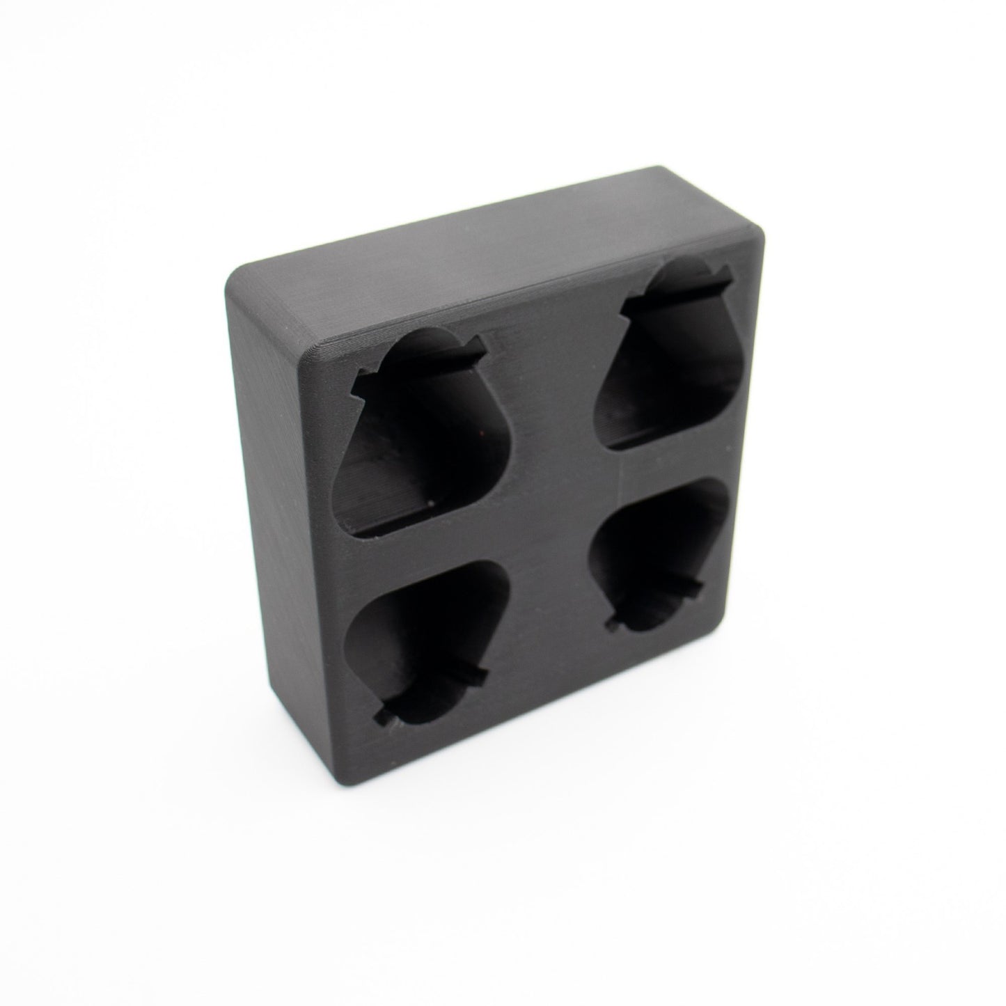 Packout Wall M12 Battery Holder Quad Mount (Large and Small Batteries)