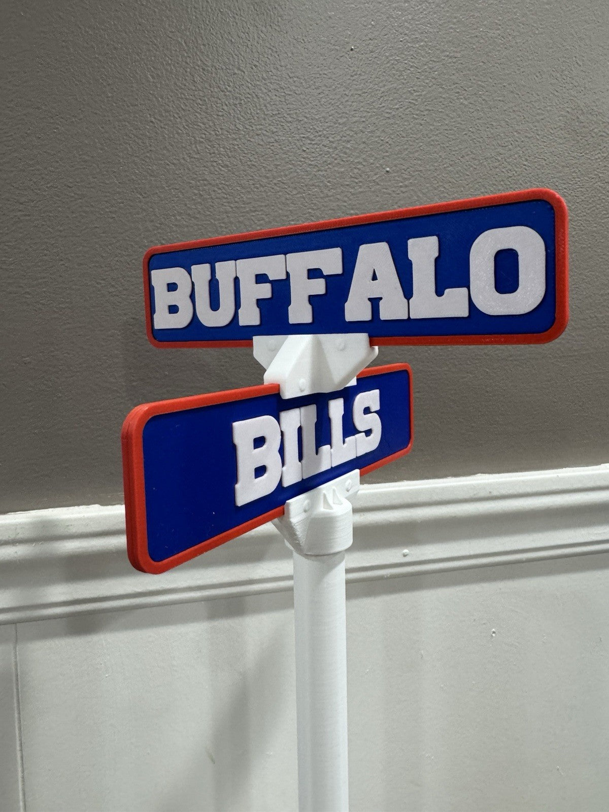 Buffalo Bills Mafia Street Sign Man Cave Memorabilia Office Desk Decor Fan Gift