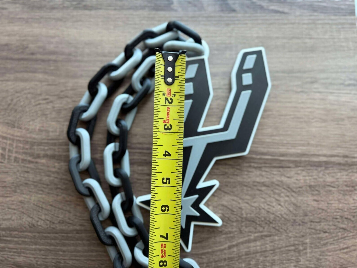 San Antonio Spurs 3D Printed Sports Chain, Necklace